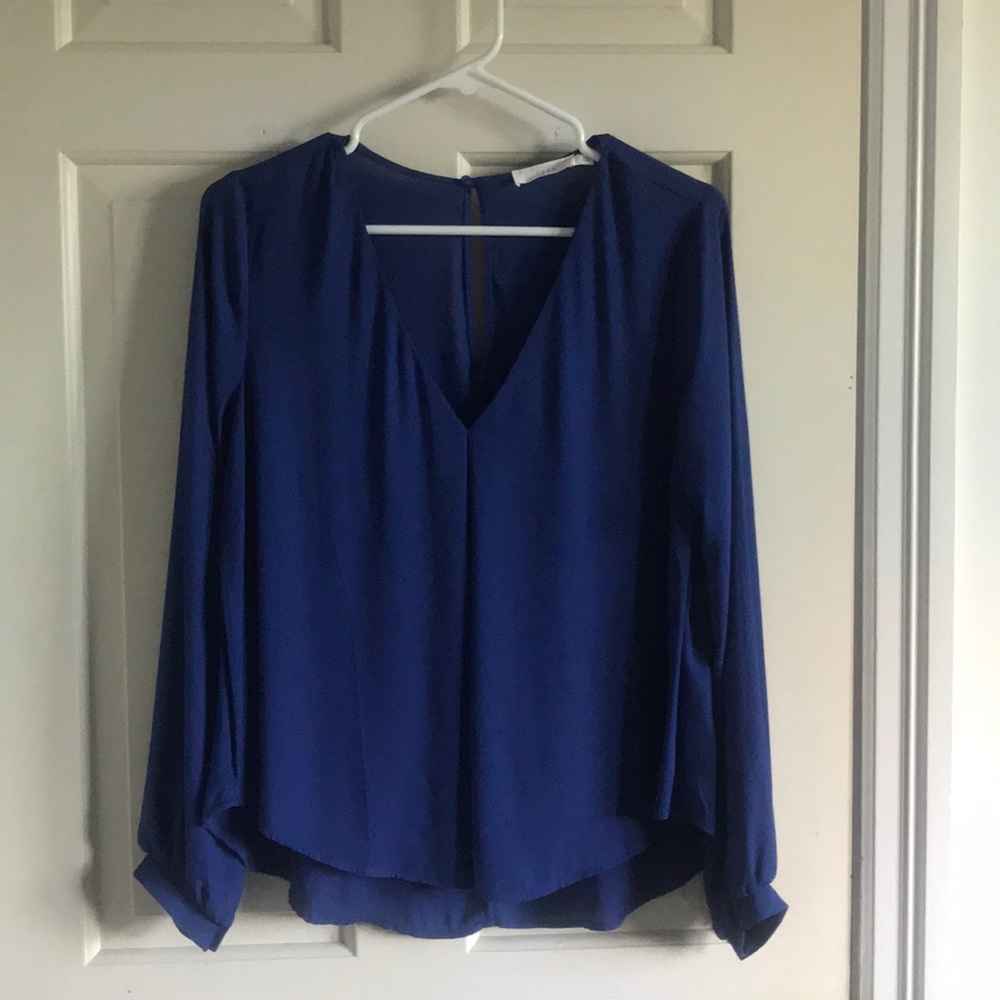 Royal blue LUSH top